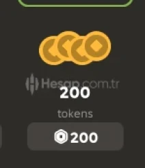 RoChess Game Token 200 Gamepass Gift