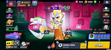 Brawl stara main hesap alana hayırlı olsun