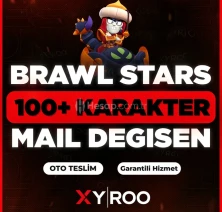 Brawl Stars 100+ Karakterli Hesap | Xyroo Güvencesi İle