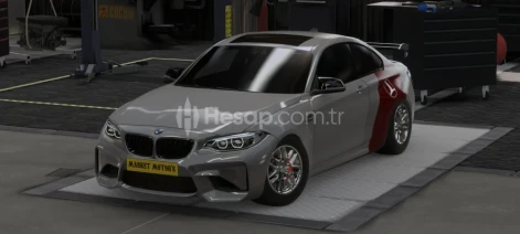 MARKET MOTORSDAN BMW M2 F87 YARI ÇİZİMLİ