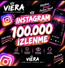 Instagram 100.000 İzlenme 🚀 | VİERA Sosyal Medya Hizme