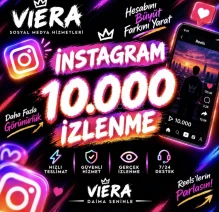 Instagram 10.000 İzlenme 🚀 | VİERA Sosyal Medya Hizmet