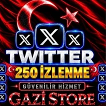 ⭐ TWİTTER (X) 250 İZLENME %100 ORGANİK + GARANTİLİ