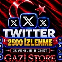 ⭐ TWİTTER (X) 2500 İZLENME %100 ORGANİK + GARANTİLİ⭐