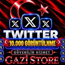 ⭐ TWİTTER (X) 10.000 GÖRÜNTÜLENME-ORGANİK + GARANTİLİ⭐