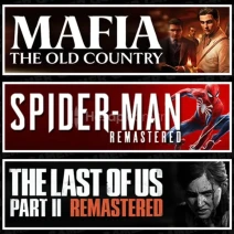 Mafia 4 +Spider-Man Remastered+The Last of Us Part 2