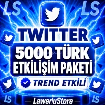💎(TWITTER) GÖRÜNTÜLENME + İZLENME + ETKİLEŞİM + PROFİL