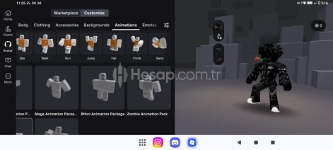 Enaz 2k robux yatirilmis roblox hesap EN UYGUNU