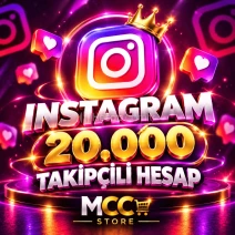HERŞEY DEĞİŞEN🌟20.000 TAKİPÇİLİ İNSTEGRAM HESAP 🌟