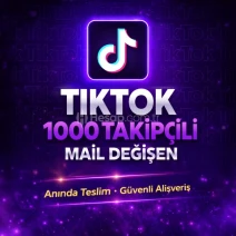 HERŞEY DEĞİŞEN🌟1000 TAKİPÇİLİ TİKTOK HESAP 🌟