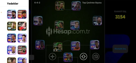 107 UANİ SİMON-105 RAFA SILVA SAĞLAM HÜCUM HATDI 350Myc