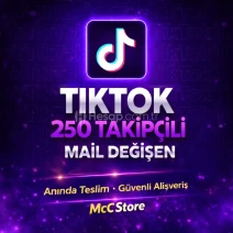 HERŞEY DEĞİŞEN🌟250 TAKİPÇİLİ TİKTOK HESAP 🌟