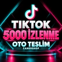 TikTok 5.000 İzlenme | 🛡 30 GÜN GARANTİLİ