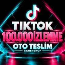 TikTok 100.000 İzlenme | 🛡 30 GÜN GARANTİLİ