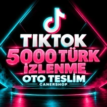 TikTok 5.000 Türk İzlenme | 🛡 30 GÜN GARANTİLİ