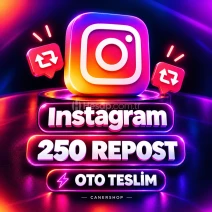 Instagram 250 Repost | 🛡 30 GÜN GARANTİLİ