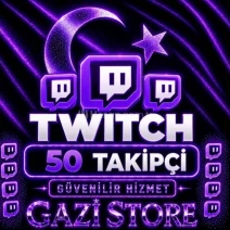 ⭐TWİTCH +50 TAKİPÇİ | %100 ORGANİK+ GARANTİLİ⭐