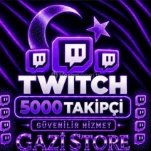 ⭐TWİTCH +5000 TAKİPÇİ | %100 ORGANİK+ GARANTİLİ⭐