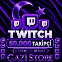⭐TWİTCH +50.000 TAKİPÇİ | %100 ORGANİK+ GARANTİLİ⭐
