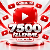 YouTube 7500 İzlenme | 🛡 365 GÜN GARANTİLİ