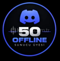 ⭐ Discord 50 Offline Sunucu Üyesi ⭐