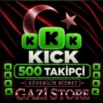 ⭐KİCK 500 TAKİPÇİ %100 ORGANİK +GARANTİLİ⭐