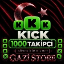⭐KİCK 1000 TAKİPÇİ %100 ORGANİK +GARANTİLİ⭐