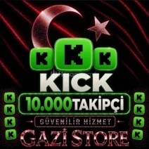 ⭐KİCK 10.000 TAKİPÇİ %100 ORGANİK +GARANTİLİ⭐