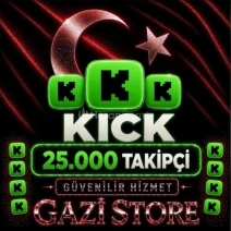 ⭐KİCK 25.000 TAKİPÇİ %100 ORGANİK +GARANTİLİ⭐
