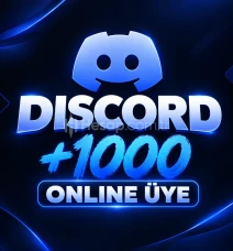 DİSCORD +1000 | ONLİNE ÜYE HİZMETİ