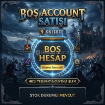 KNİGHT ONLİNE BOŞ ACC SATIŞI - MAİL ERİŞİMSİZ