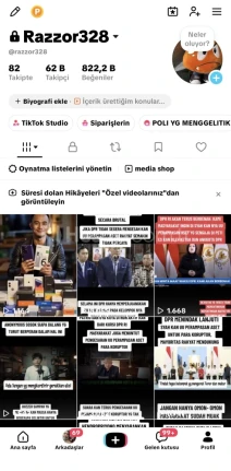 62K Takipçili TikTok Hesabımız Satılıktır