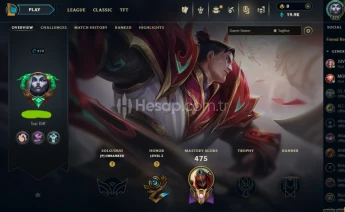 TR - UNRANKED - 121 CHAMP - 49 SKINS - 279LVL