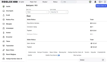 Roblox Satılık Select Hesap Uygun fiyatlı