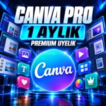 Canva Pro - 1 Aylık - Dijital Lisans