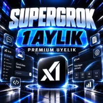 SuperGrok - Kişisel Hesap 1 Aylık