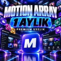 Motion Array Premium - 1 Aylık