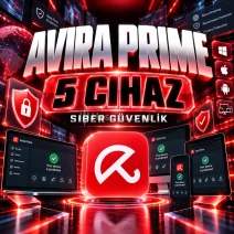 Avira Prime - 5 Cihaz - Dijital Lisans