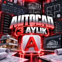 Autodesk AutoCAD - 3 Aylık - Dijital Lisans