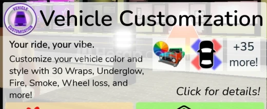 Brookhaven Vehicle Customization