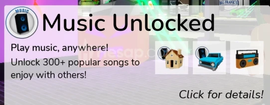 Brookhaven Music Unlocked Gamepass Gift