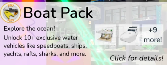 Brookhaven Boat Pack Gamepass Gift