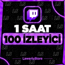 💎(ALGORİTMA ETKİLİ) | TWİTCH 1 SAAT 100 İZLEYİCİ