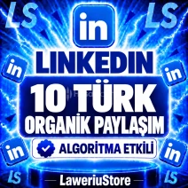 💎(ORGANİK) LINKEDIN 10 TÜRK PAYLAŞIM | ALGORİTMA ETKİ