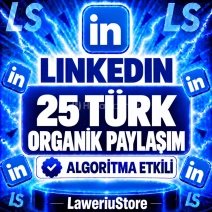 💎(ORGANİK) LINKEDIN 10 TÜRK PAYLAŞIM | ALGORİTMA ETKİ