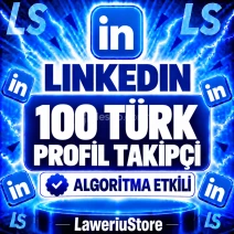 💎(GARANTİLİ) LINKEDIN 100 TÜRK PROFİL TAKİPÇİ