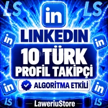 💎(GARANTİLİ) LINKEDIN 10 TÜRK PROFİL TAKİPÇİ