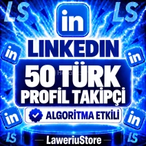 💎(GARANTİLİ) LINKEDIN 50 TÜRK PROFİL TAKİPÇİ