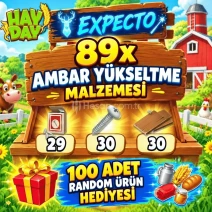 HAYDAY 89 ADET AMBAR YÜKSELTME MALZEMESİ