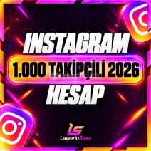 💎(1000 TAKİPÇİLİ) 2026 KURULUM FRESH INSTAGRAM HESAP
